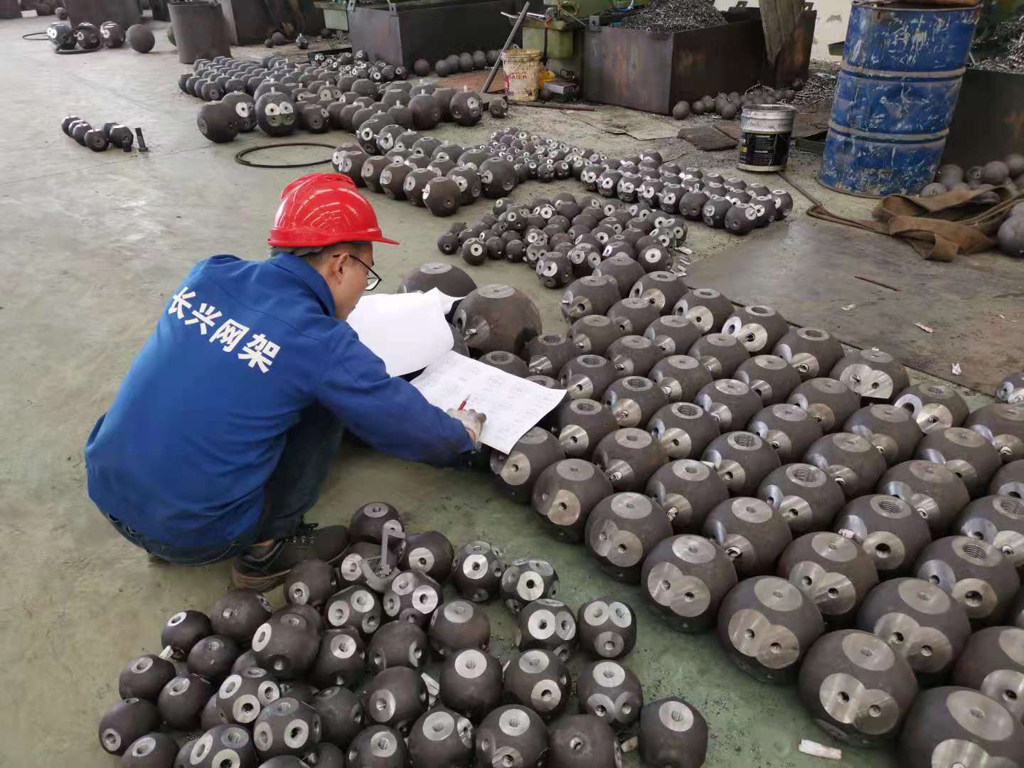 螺栓球检验